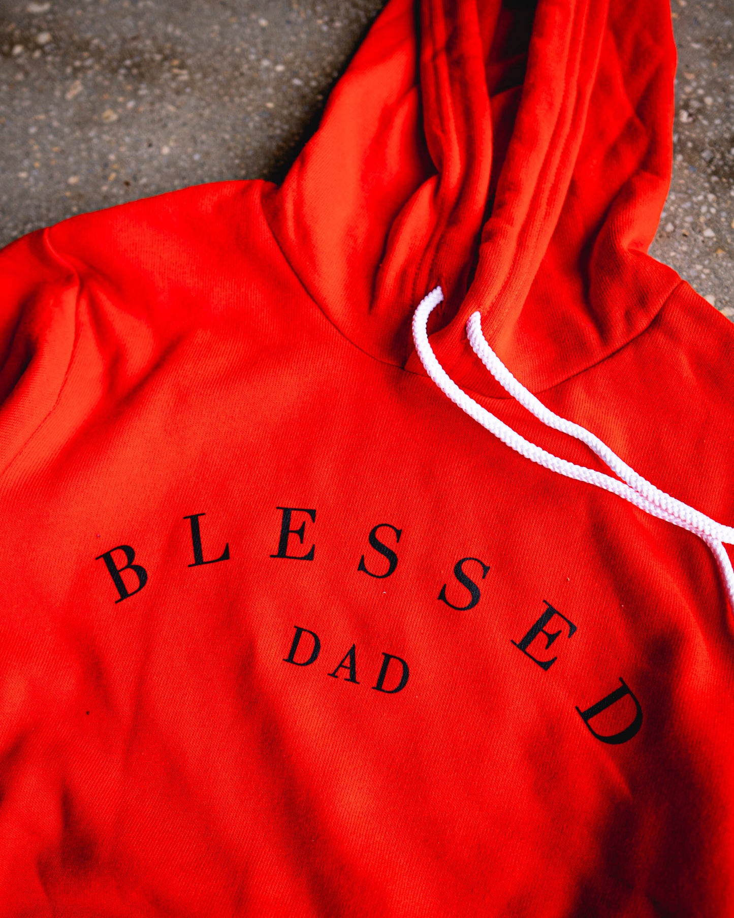 Blessed Dad Adult Sponge Fleece Hoodie