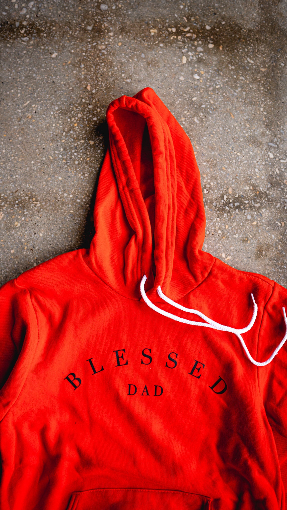 Blessed Dad Adult Sponge Fleece Hoodie
