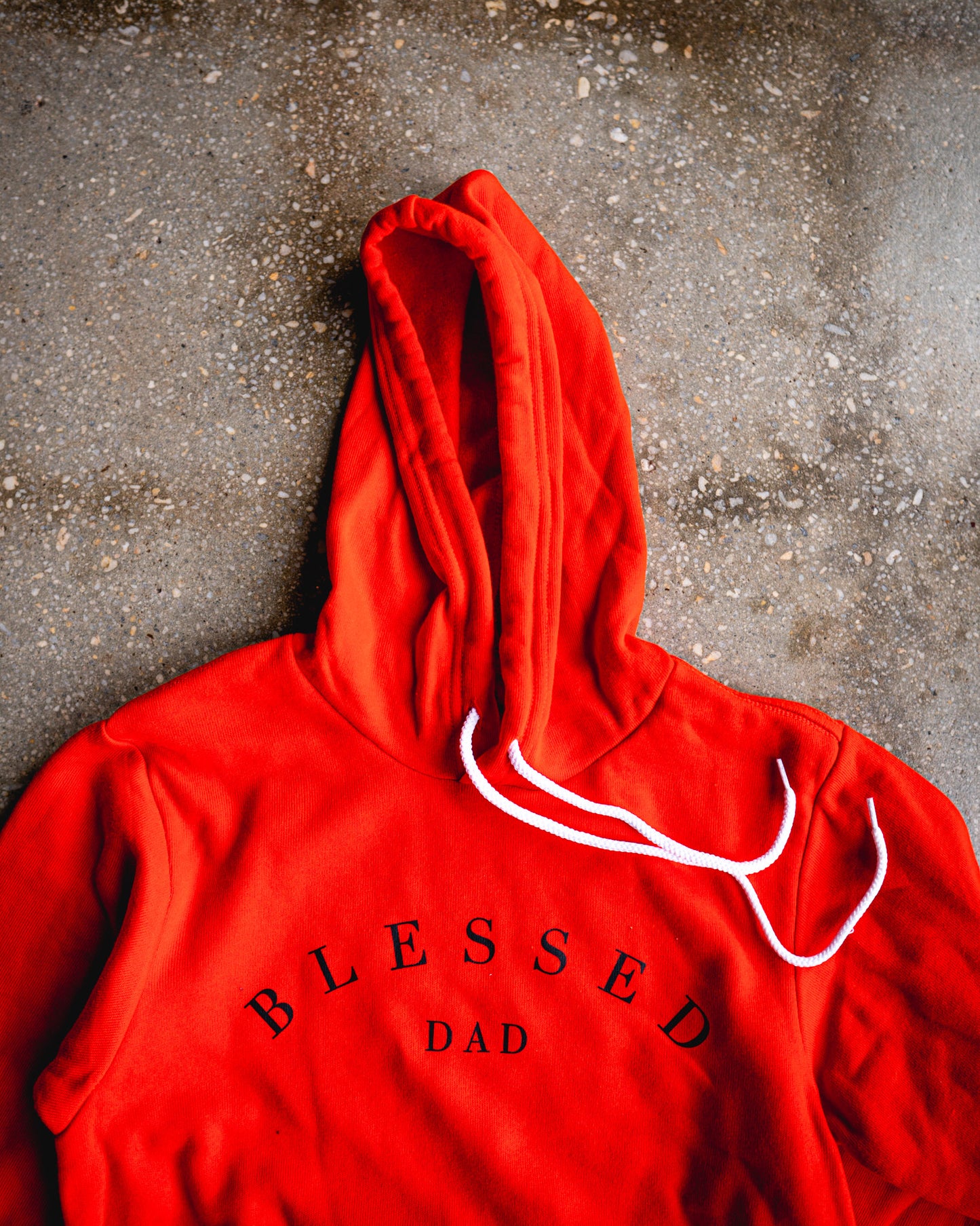 Blessed Dad Adult Sponge Fleece Hoodie