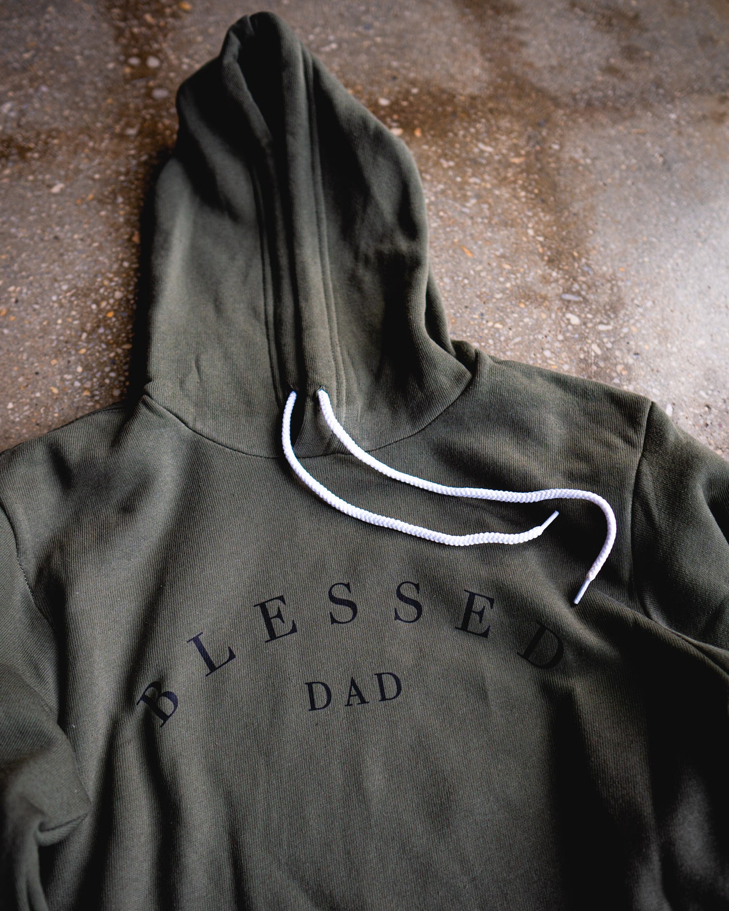 Blessed Dad Adult Sponge Fleece Hoodie