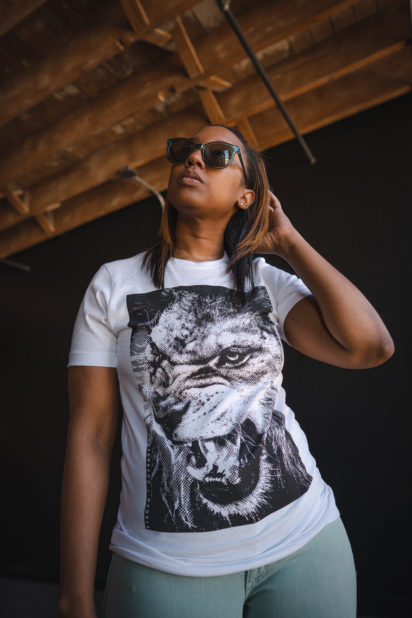 Strong & Courageous Adult T-Shirt