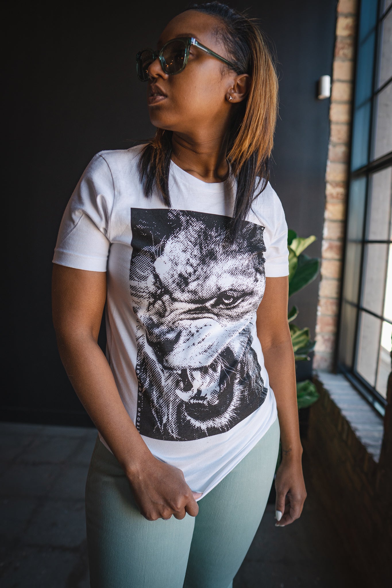 Strong & Courageous Adult T-Shirt