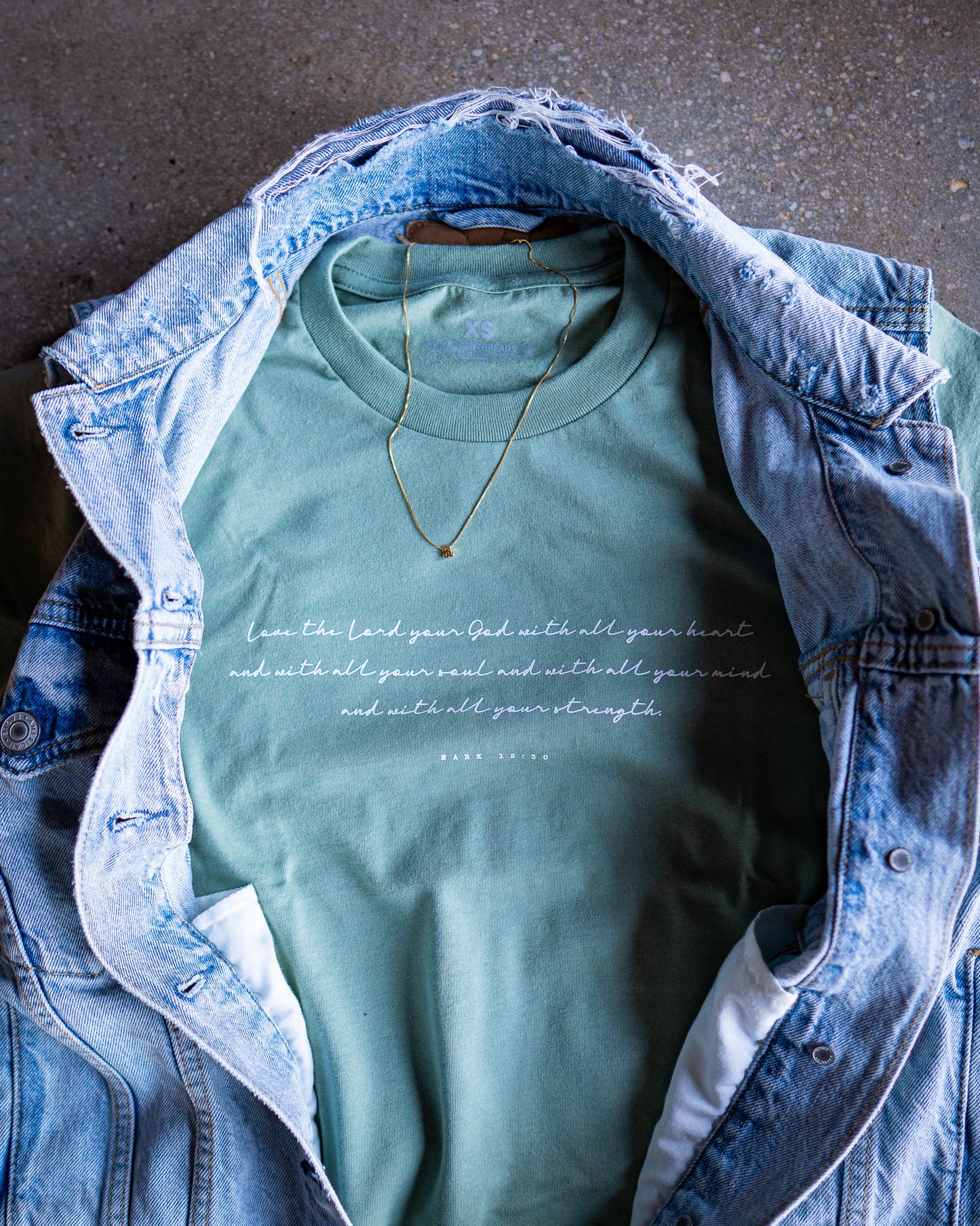 Mark 12:30 Adult T-Shirt