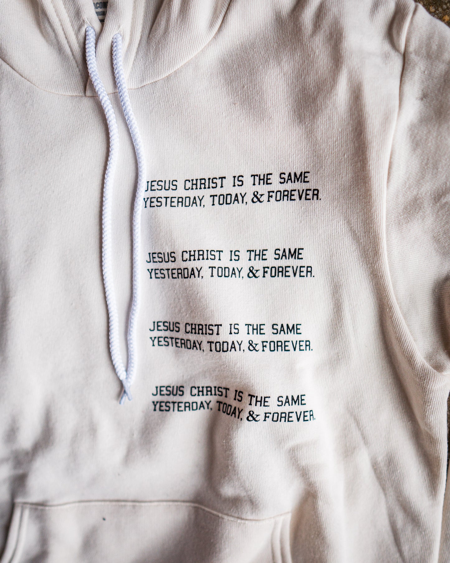 Jesus Never Changes Adult Pullover