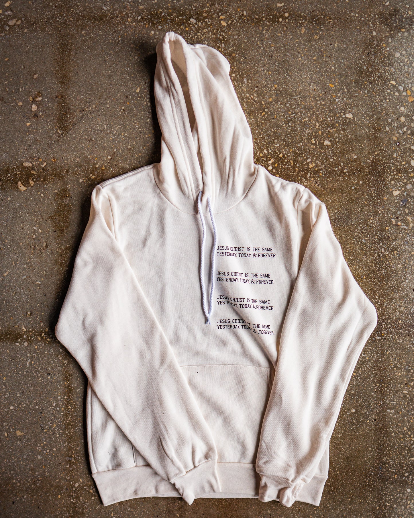 Jesus Never Changes Adult Pullover
