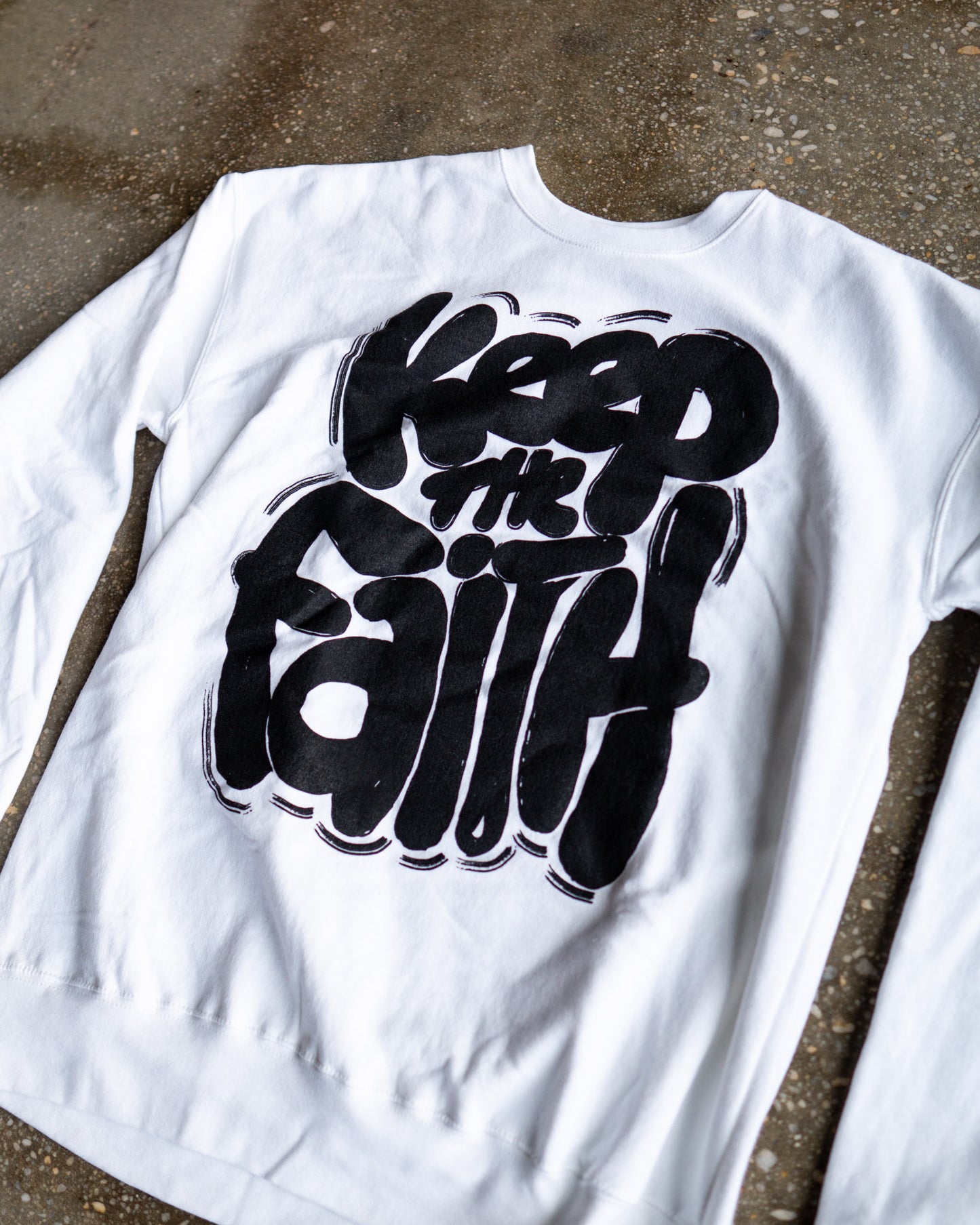 Keep The Faith Adult Drop Shoulder Sweatshirt