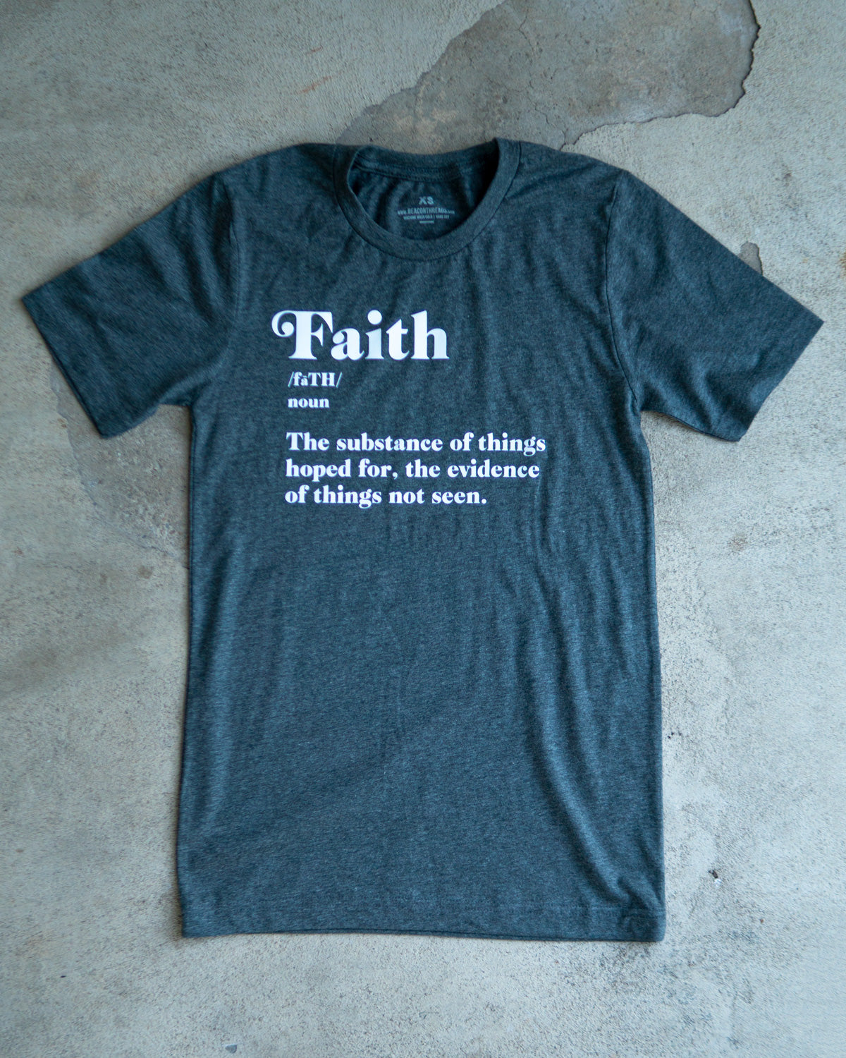 Faith Adult T-Shirt