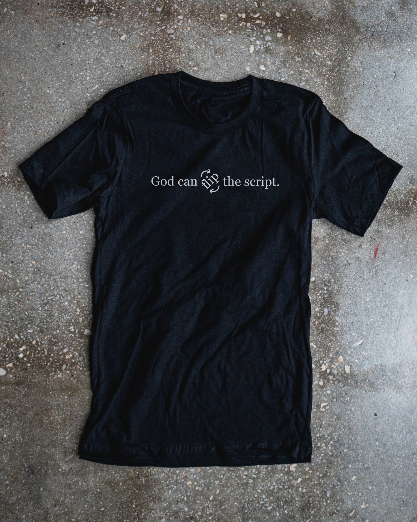 Flip The Script Adult Box T-Shirt