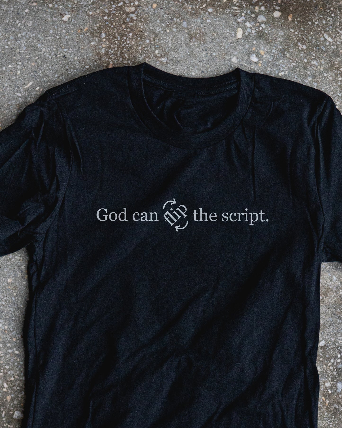 Flip The Script Adult Box T-Shirt