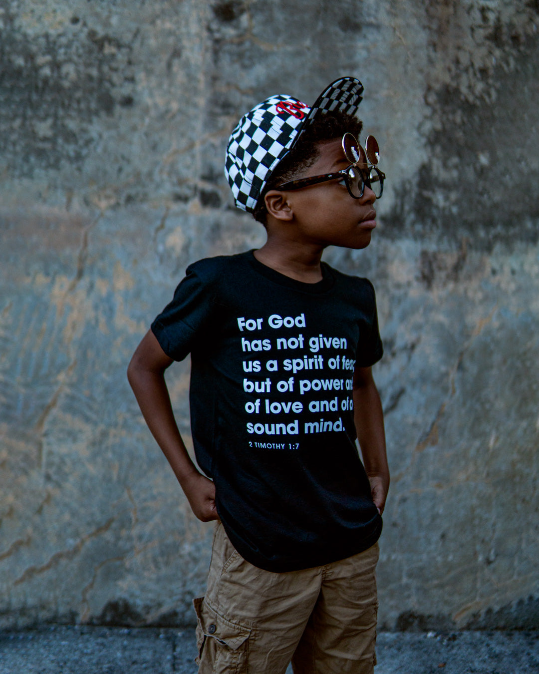 2 Timothy 1:7 Kids T-shirt