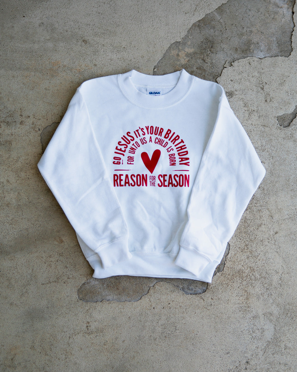 Go Jesus Kids Sweatshirt