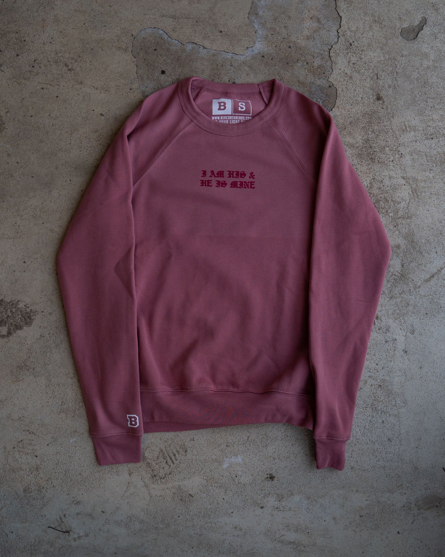 I Am His & He Is Mine Adult Sweatshirt