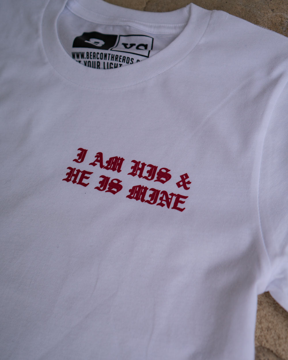 I Am His & He Is Mine Adult Box T-Shirt