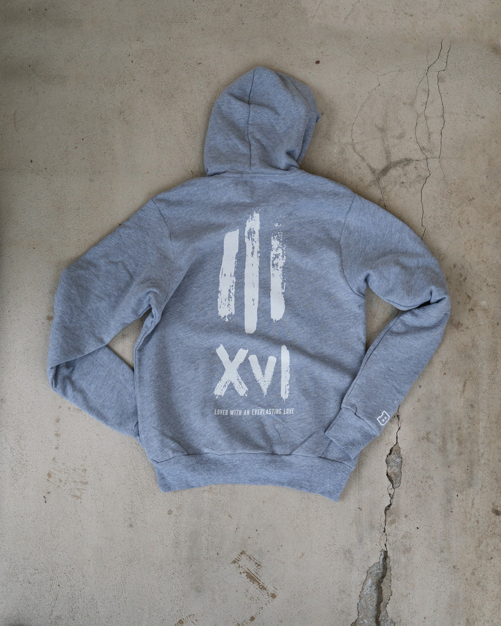 John 3:16 Adult Sponge Fleece Hoodie