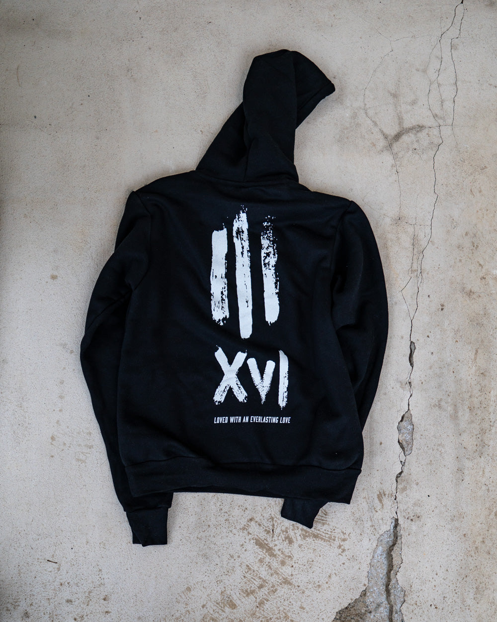 John 3:16 Adult Sponge Fleece Hoodie