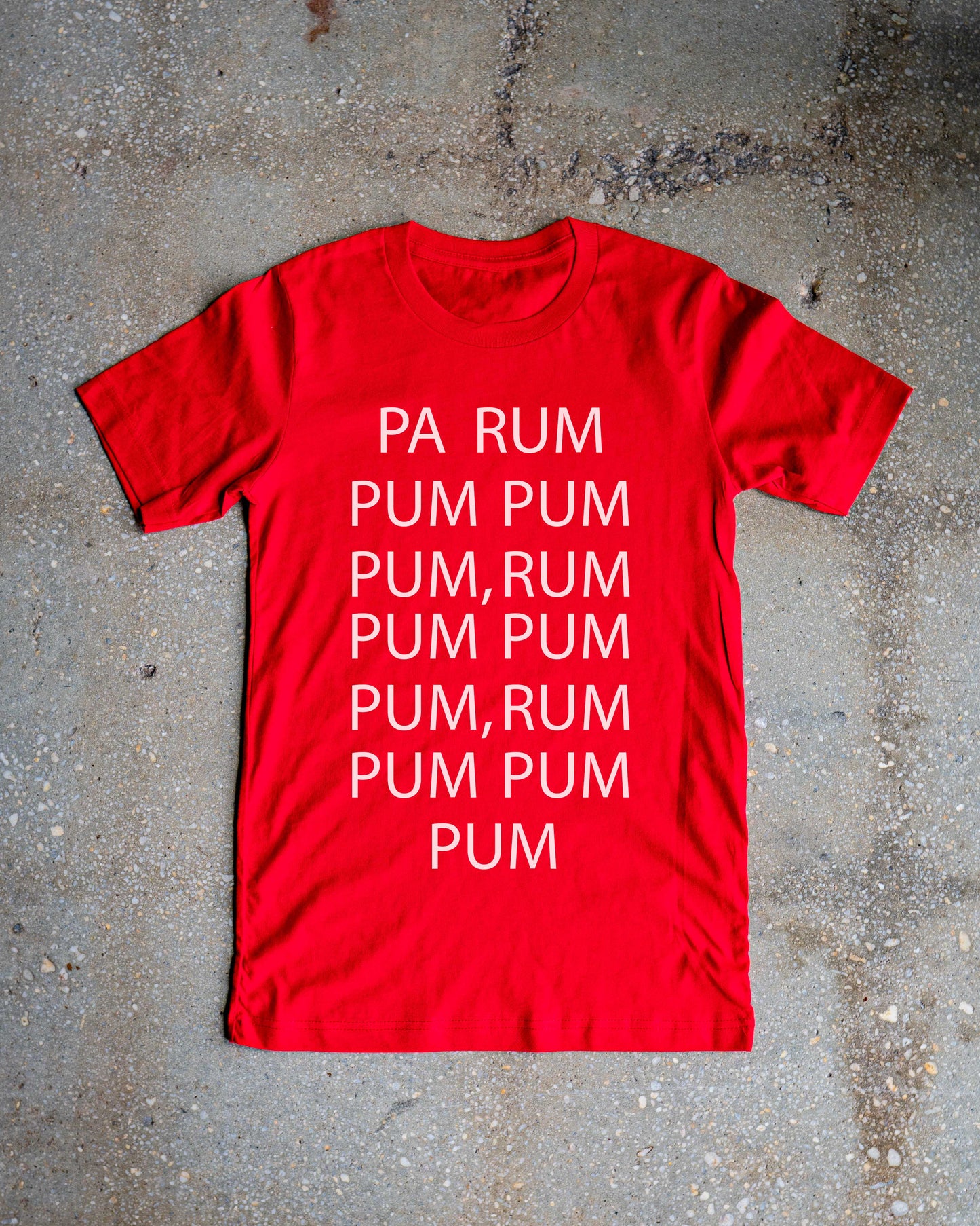 Pa Rum Pum Pum Pum Adult Box T-Shirt