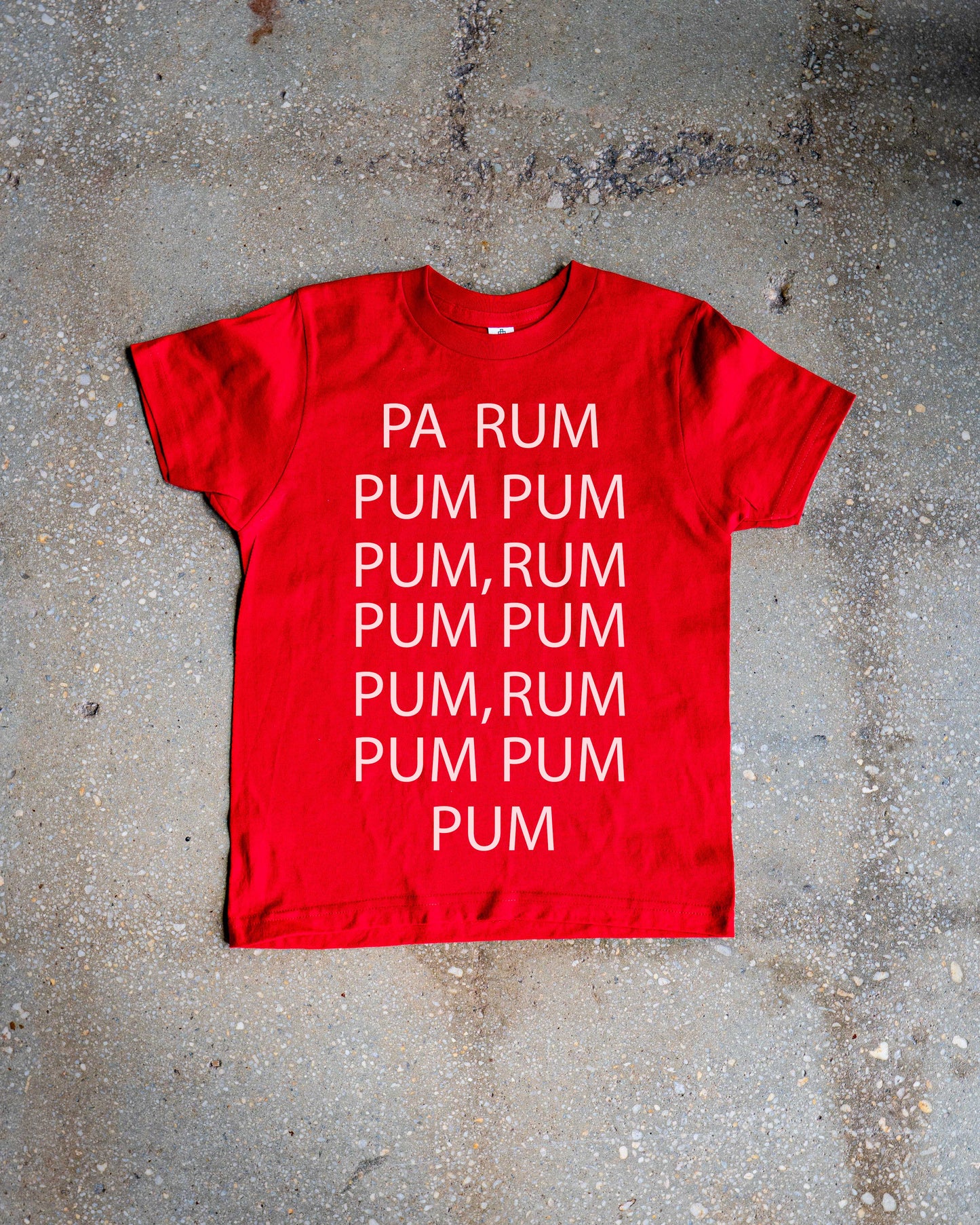 Pa Rum Pum Pum Pum Kids T-shirt