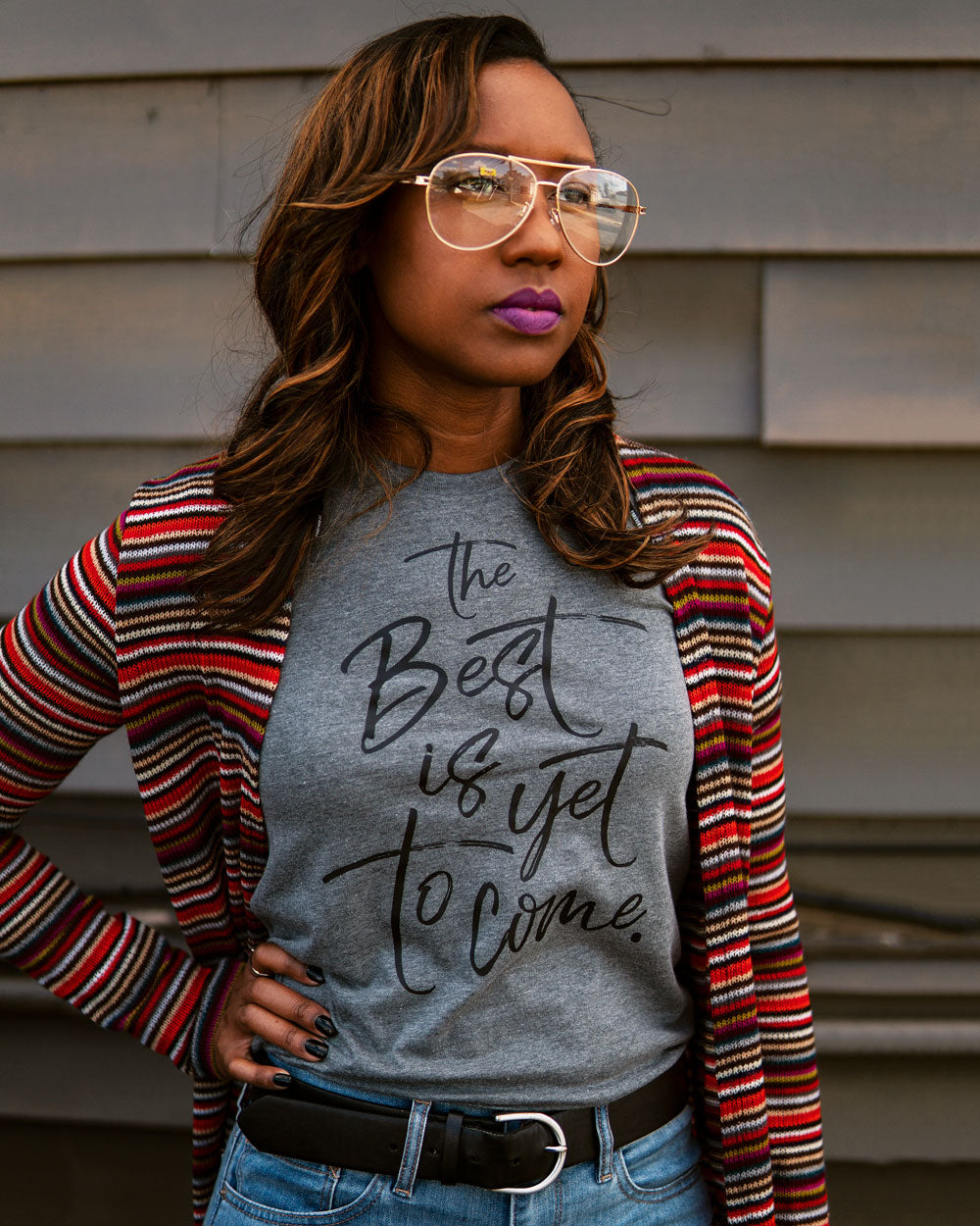 The Best Is Yet To Come Adult T-Shirt