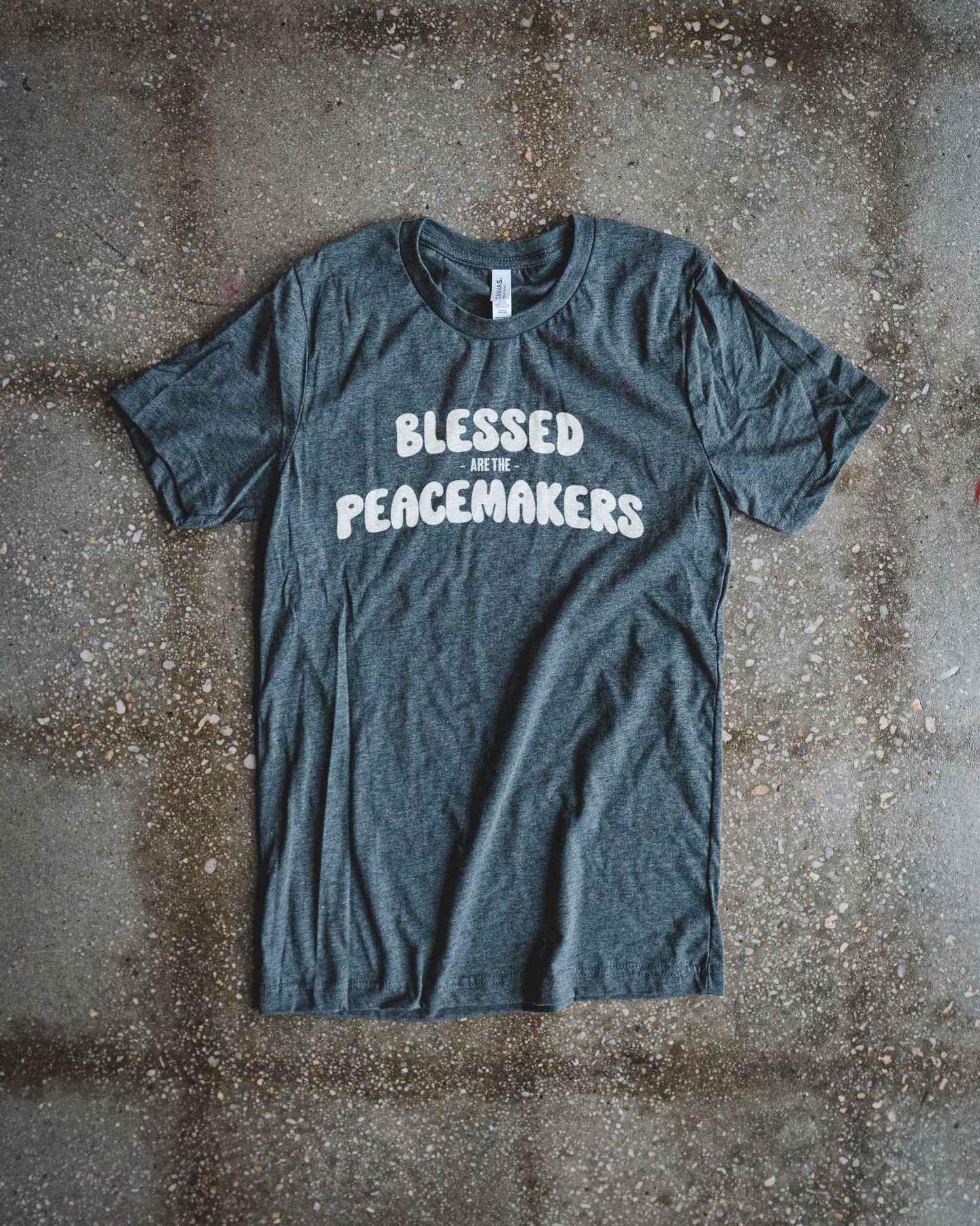 Blessed Are The Peacemakers Adult Box T-Shirt