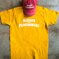Blessed Are The Peacemakers Adult Box T-Shirt & Maroon Pigment Distressed Hat Bundle