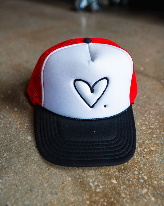 Love Period Trucker Hat