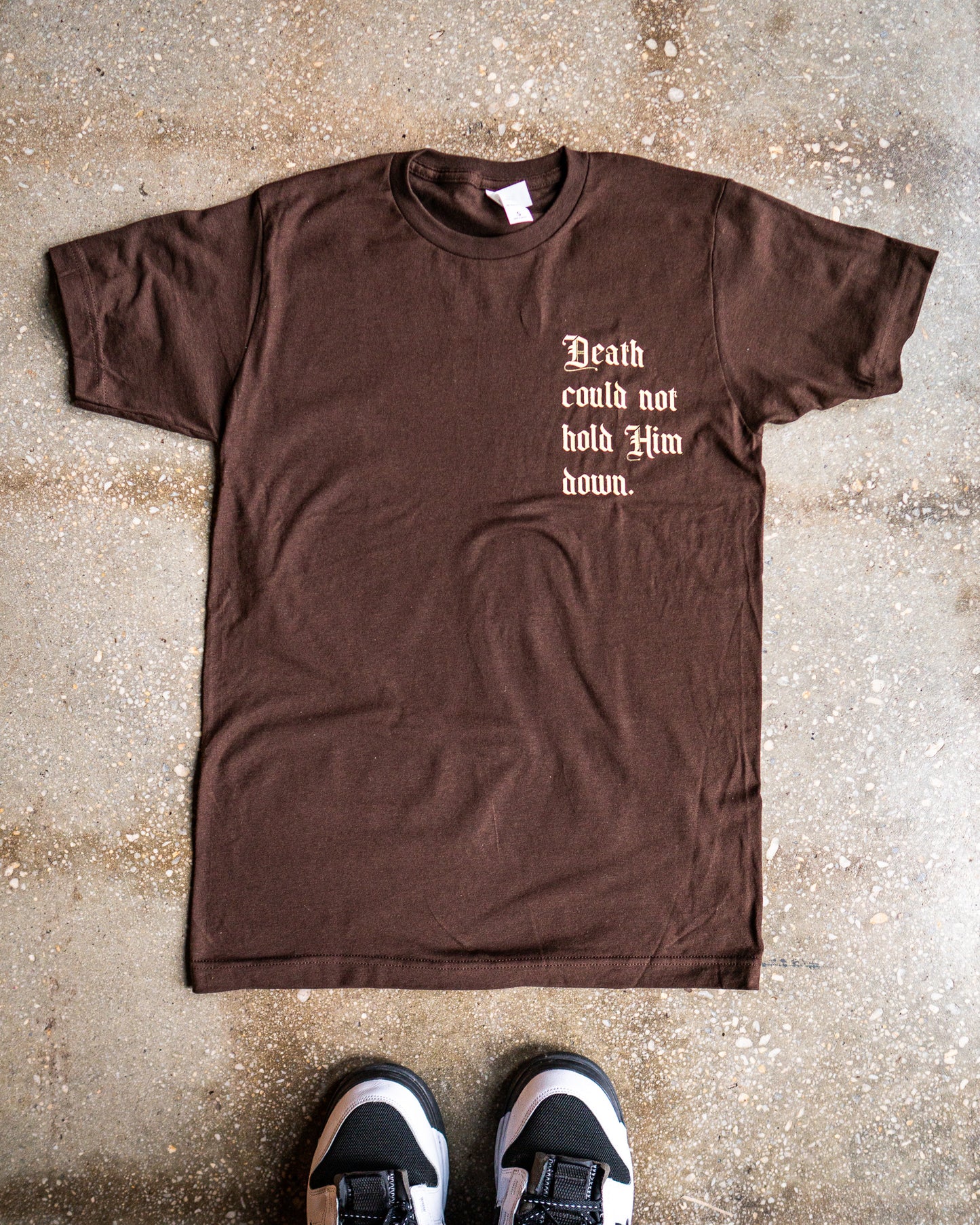 Death Couldn't Hold Him Adult Box T-Shirt