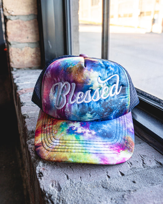 Blessed Trucker Hat (Galaxy)