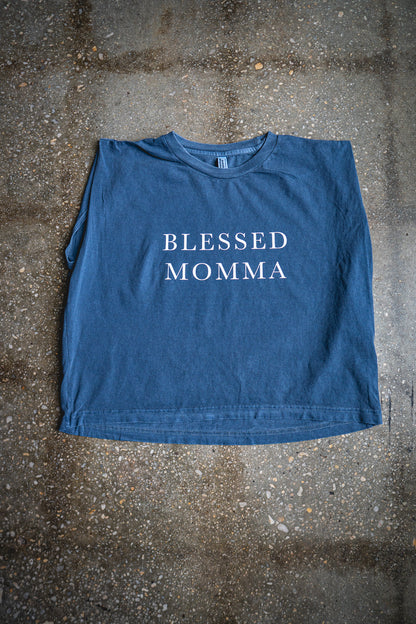 Blessed Momma Muscle Tank