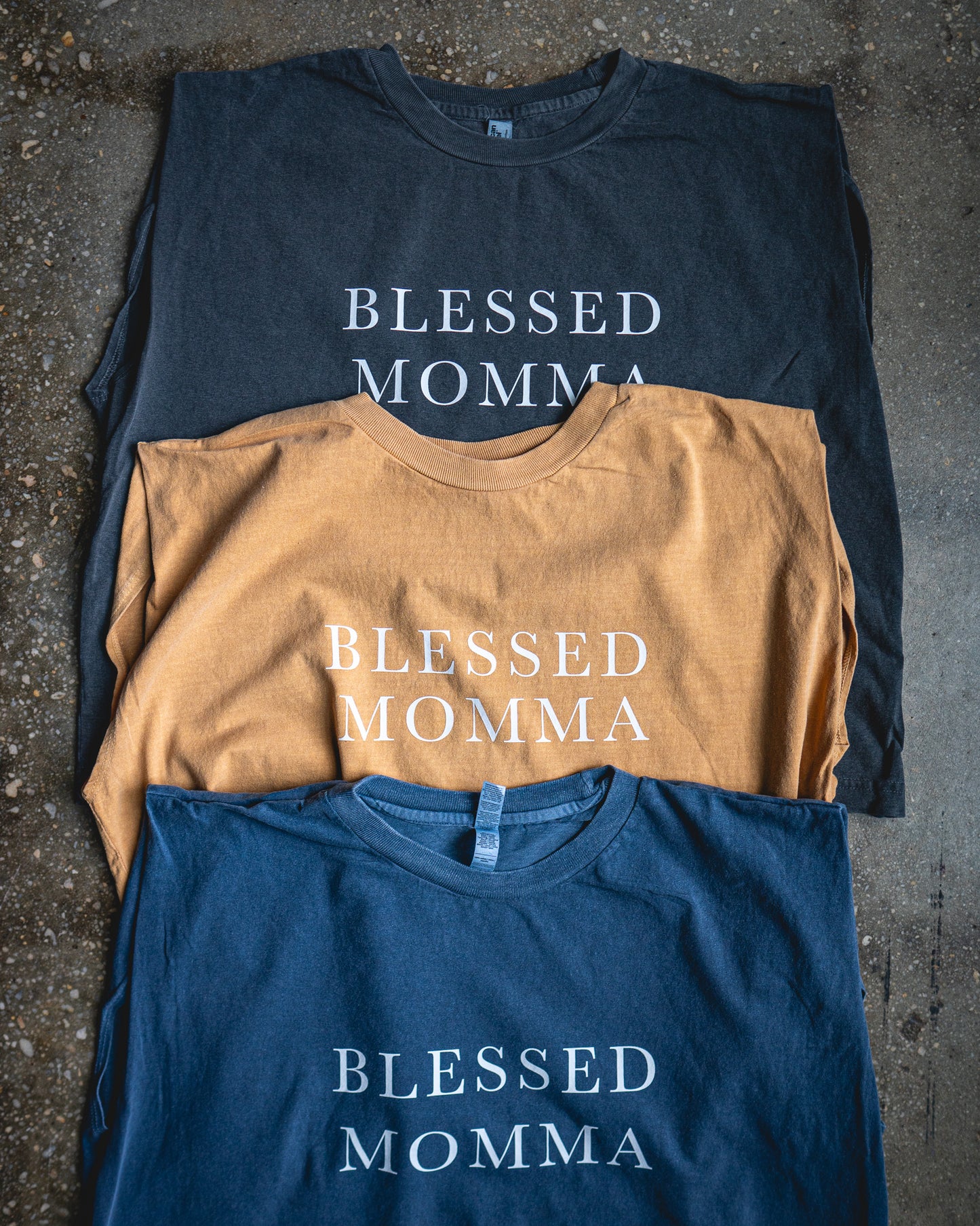 Blessed Momma Muscle Tank