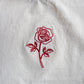 Rose Embroidered Muscle Tank