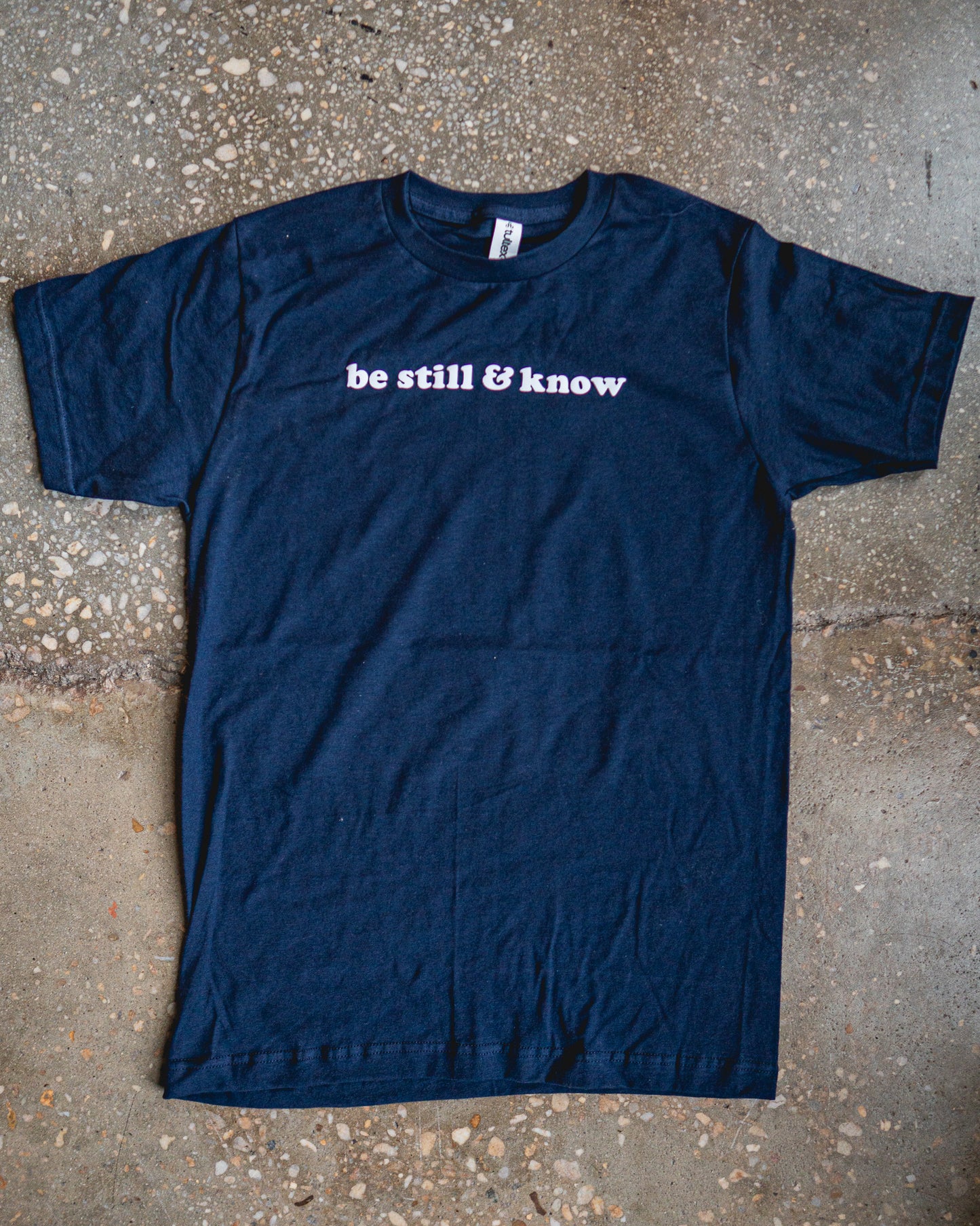 Be Still & Know Adult Box T-Shirt