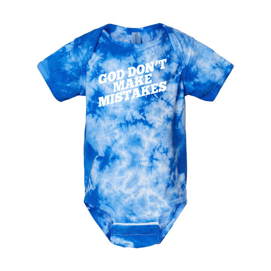 God Don't Make Mistakes (Tie-Dye) Bodysuit