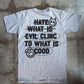 Hate Evil, Cling to Good Adult Box T-Shirt