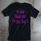 Hi God Adult Box T-Shirt