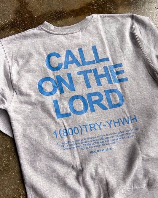 Call on The Lord Adult Drop Shoulder Sweatshirt