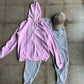 Blessed Momma Embroidered Adult Full-Zip Sponge Fleece Hoodie