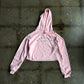 Blessed Momma Women's Cropped Adult Sponge Fleece Hoodie