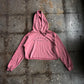 Blessed Momma Women's Cropped Adult Sponge Fleece Hoodie