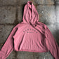 Blessed Momma Women's Cropped Adult Sponge Fleece Hoodie