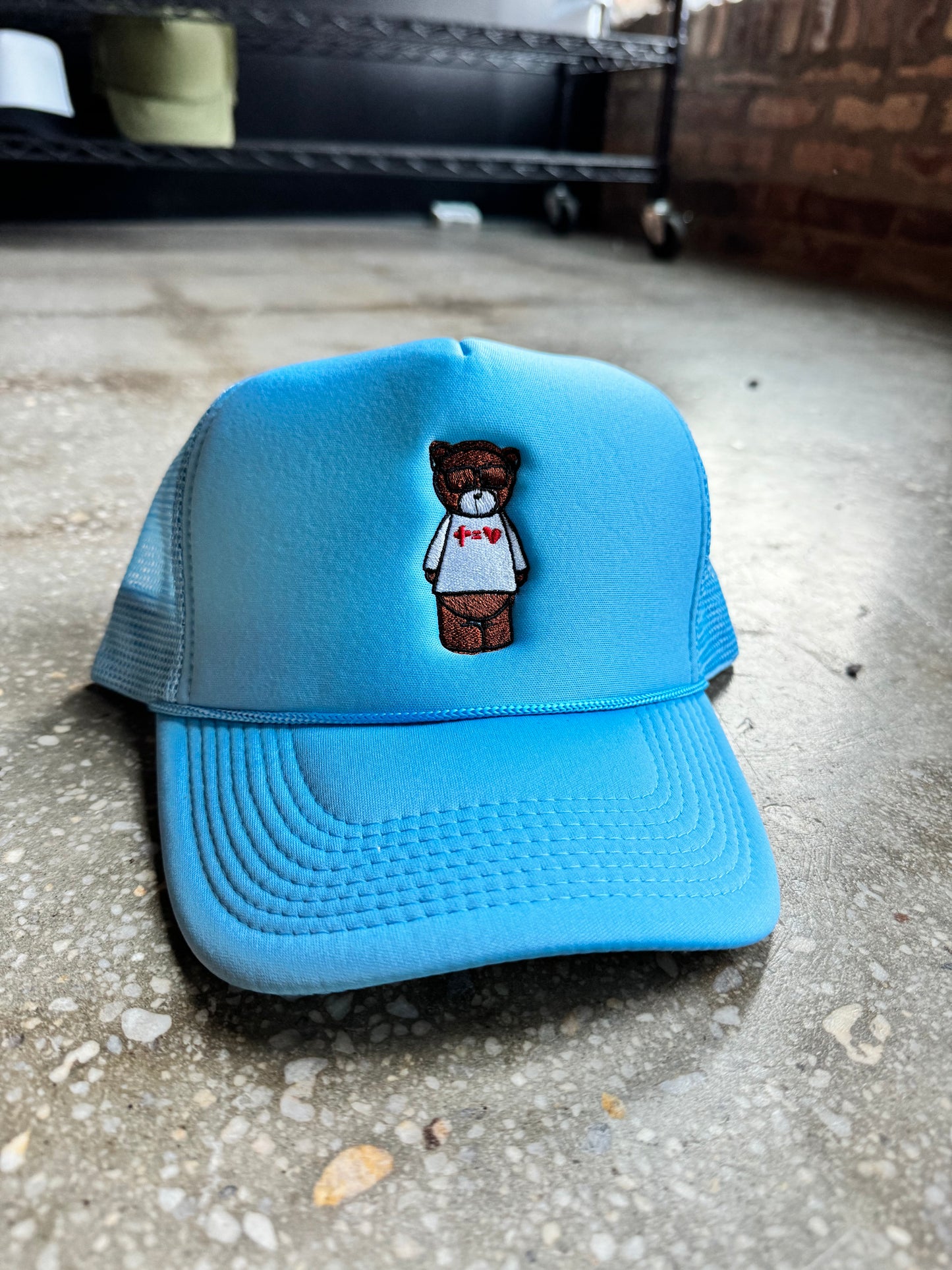 Teddy Trucker Hat