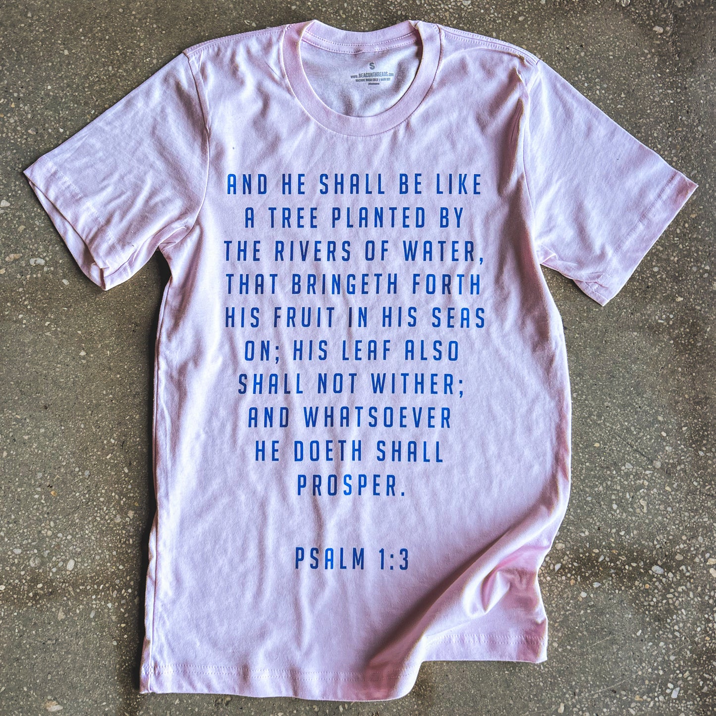 Psalm 1:3 Adult T-Shirt