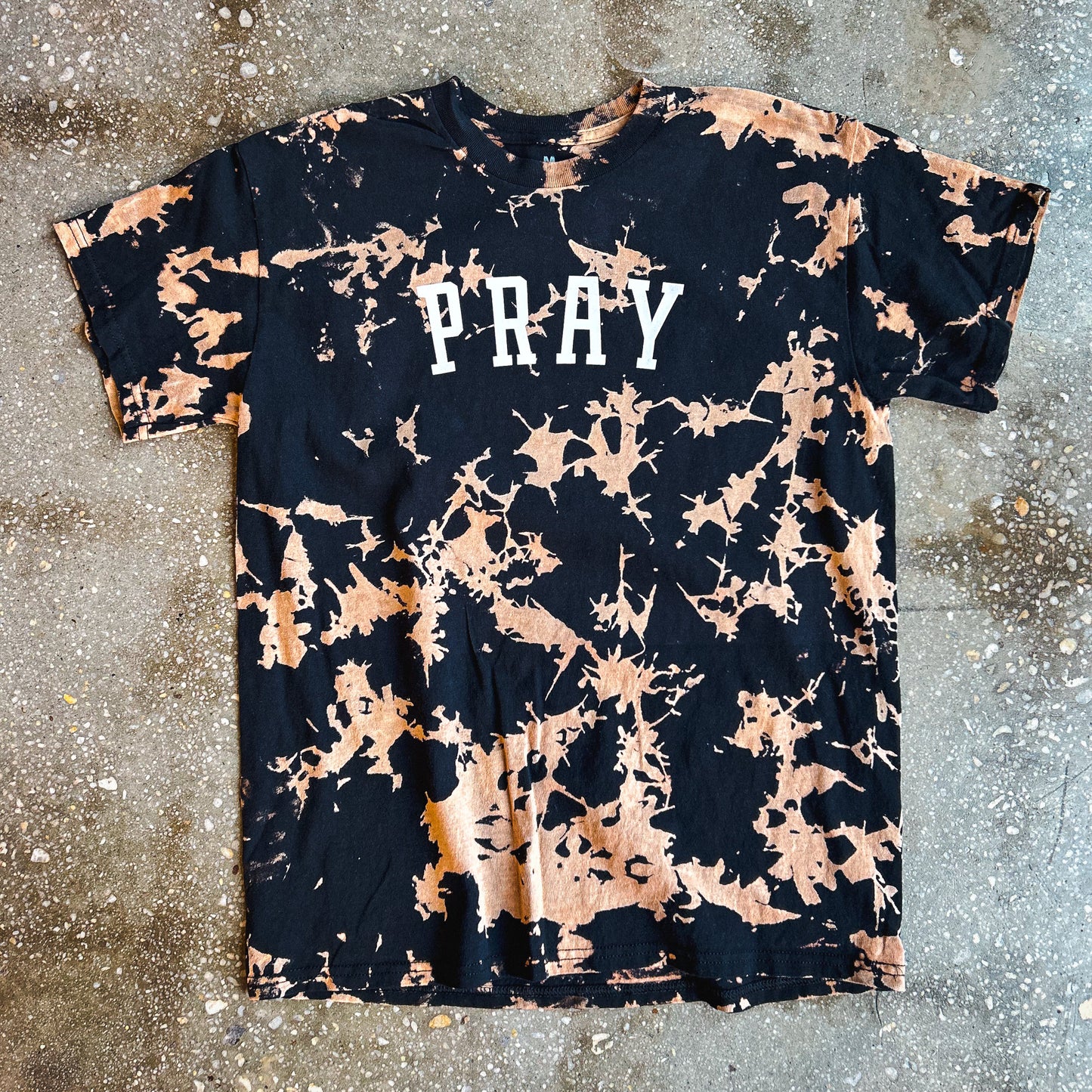 Pray (Bleach Washed) Adult Box T-Shirt