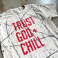Trust God + Chill (Splatter) Adult Box T-Shirt