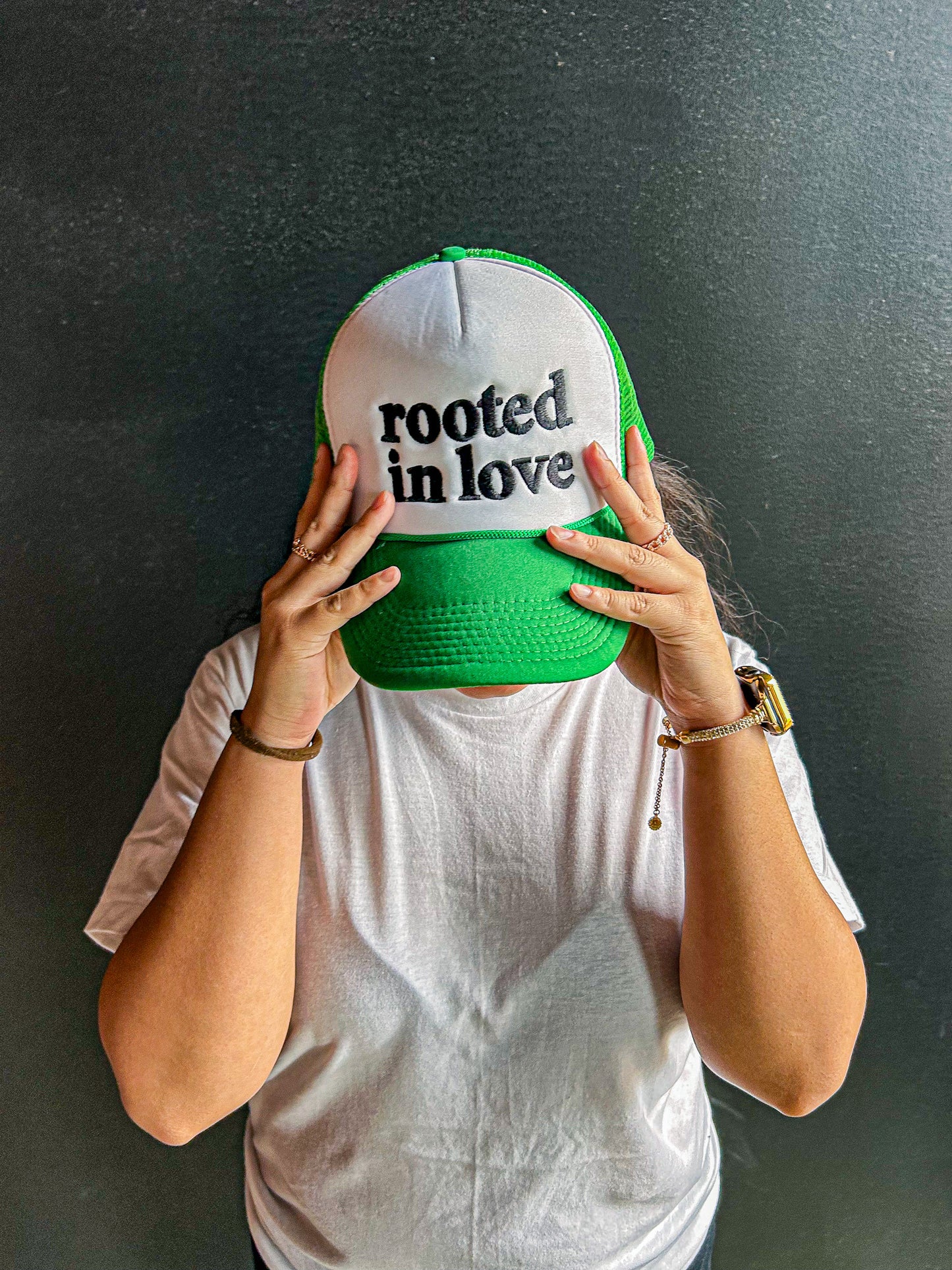 Rooted In Love Trucker Hat