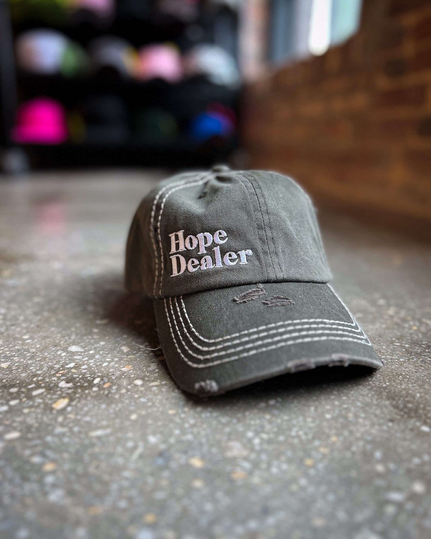 Hope Dealer Hat (Big Stitch Distressed)