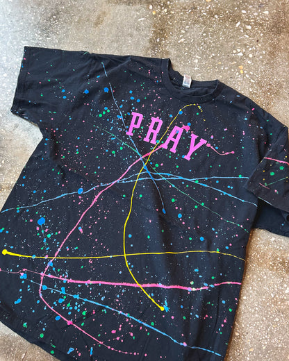Pray (Splatter) Adult Box T-Shirt