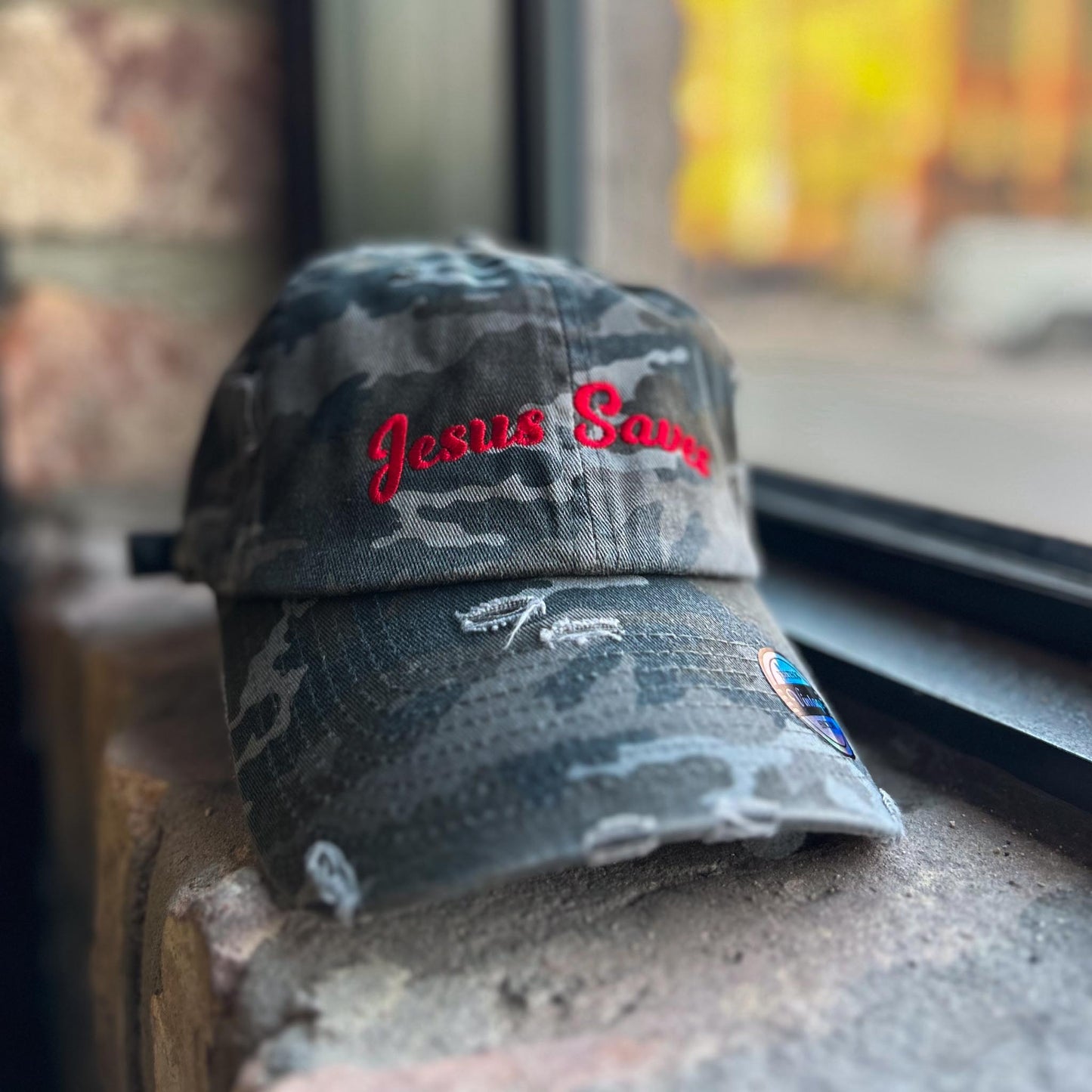 Jesus Saves Hat (Distressed)