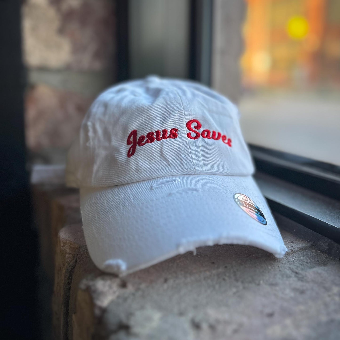 Jesus Saves Hat (Distressed)