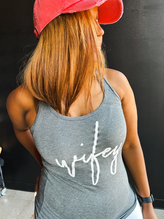 Wifey Raceback Tank