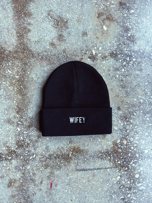 Wifey (Print) Beanie